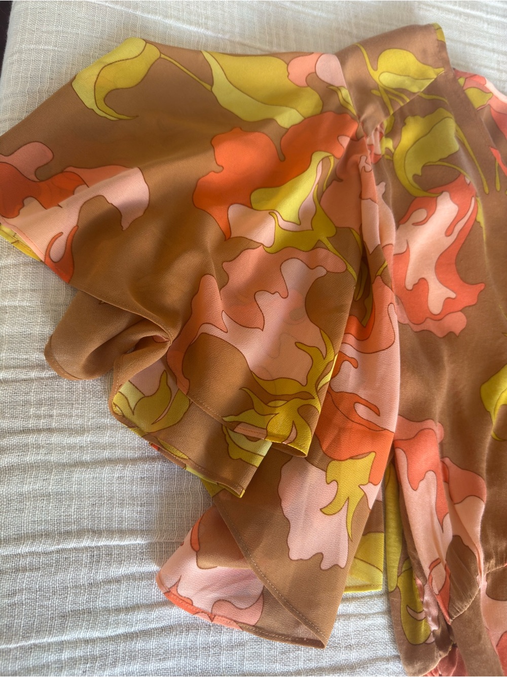 🌸 Tiny Olympia Faux-Wrap Top 🌸